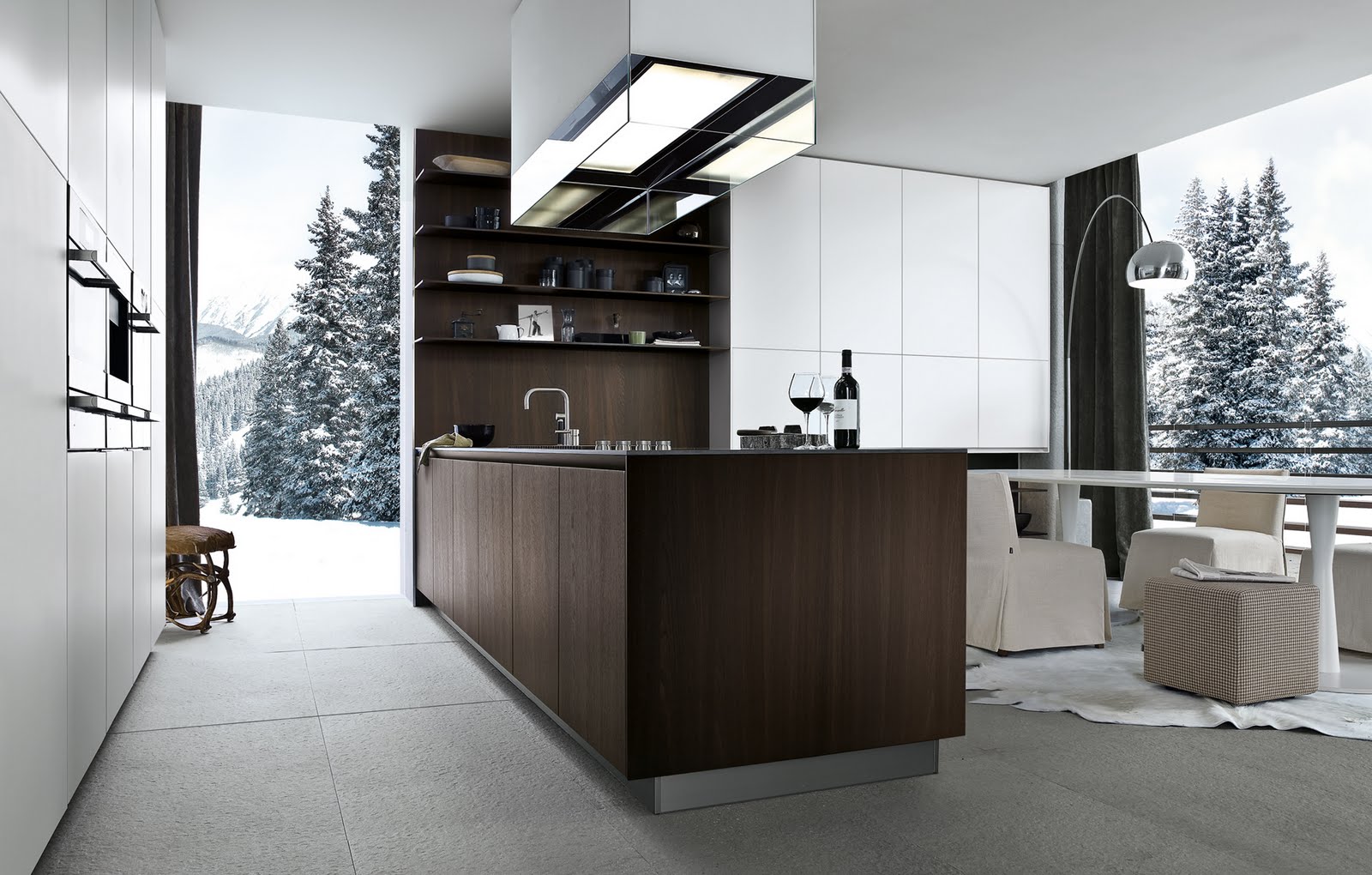 Contemporary Kitchen  Unique Design Cabinet Co