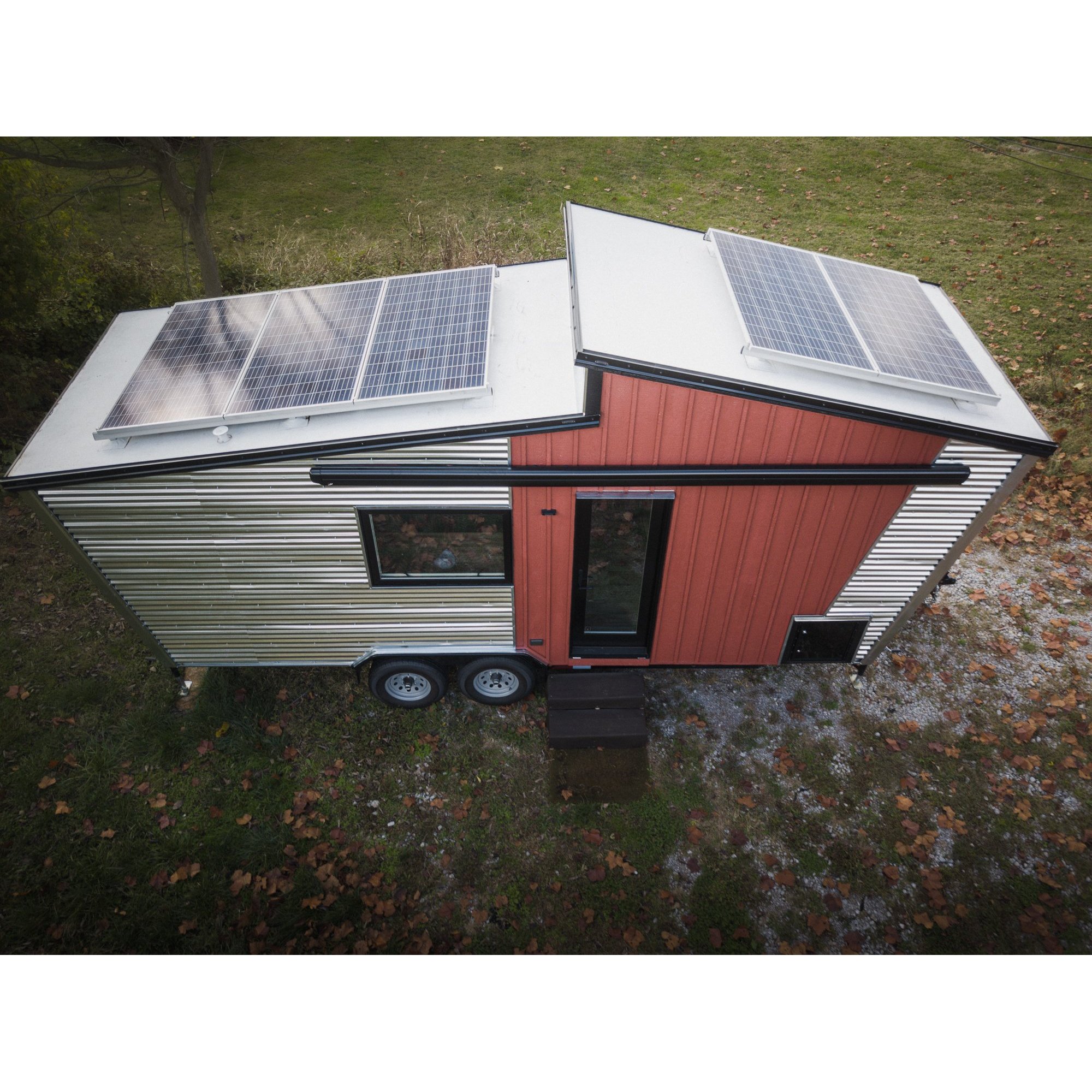 This Off-Grid Tiny Home on wheels is HUGE!