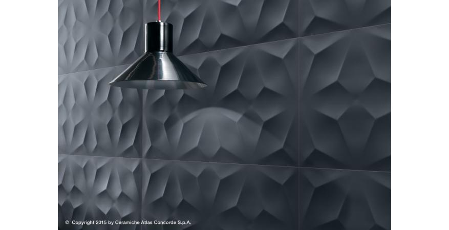 3D WallDesign ceramic tiles from Atlas Concorde