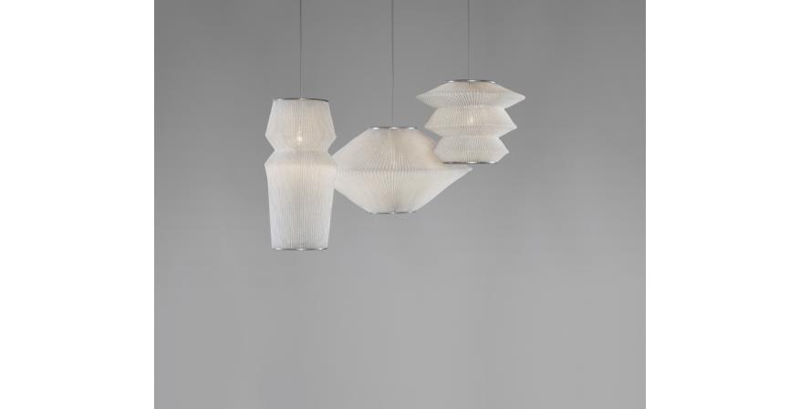 Arturo Alvarez Ura collection of steel mesh lights