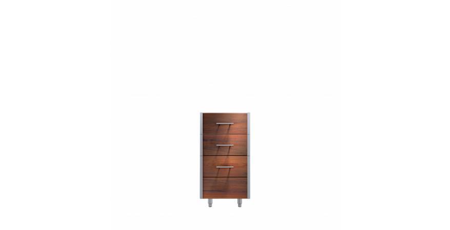 Kalamazoo Arcadia outdoor cabinet in Ipe wood