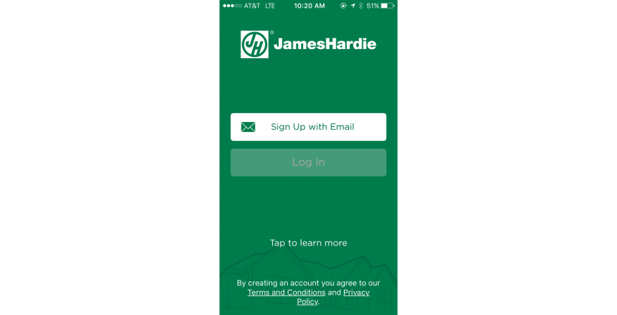 James Hardie app, allows replacement contractors and remodelers to obtain complete and accurate measurements of siding, trim, soffit, and windows using smartphone pictures.