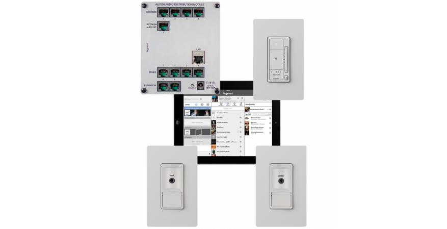 Legrand Intuity home automation digital audio subsystems