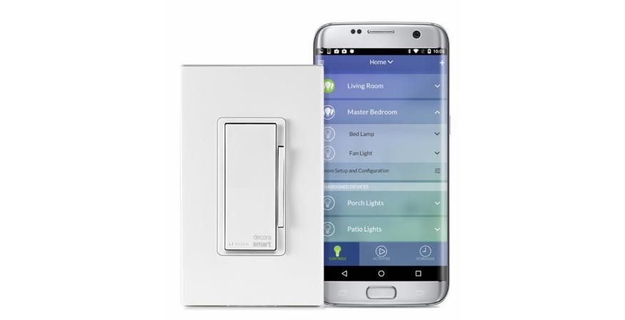 Leviton Decora smart switch with Wi-Fi and app