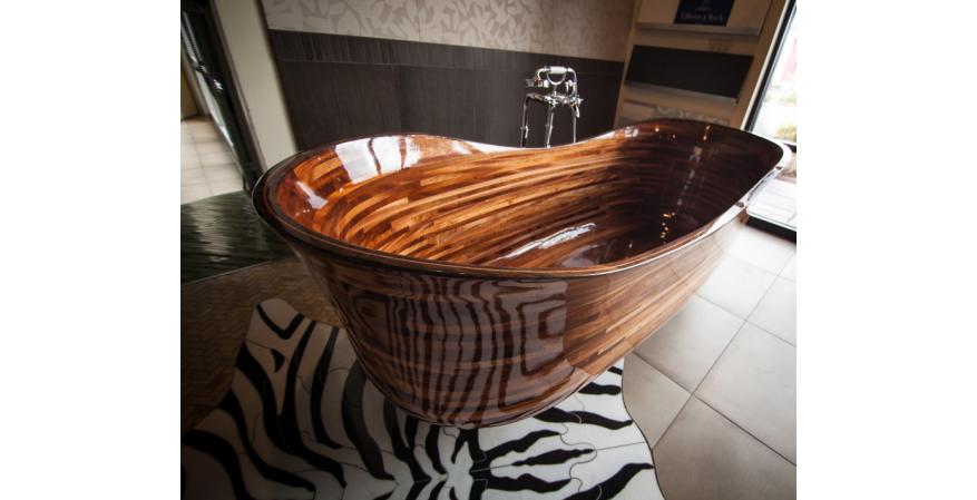 stunning wood bathtubs