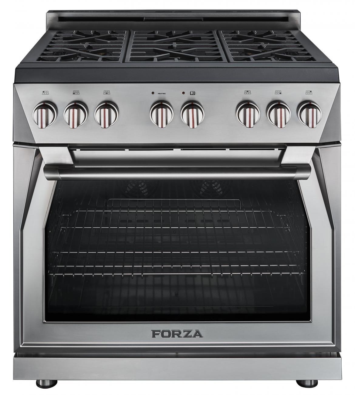 Forza 36 inch Range stainless steel