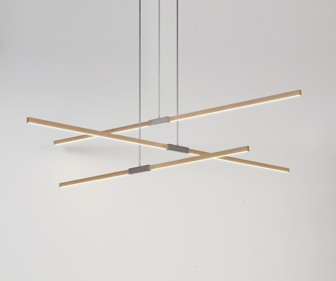 Stickbulb blends the simplicity of wood beams and the versatility of LEDs into a sleek, highly customizable lighting system.