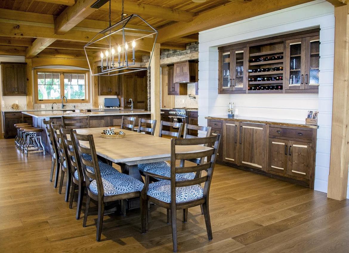 modern farmhouse clean white oak