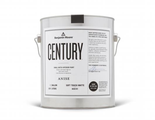 Paint manufacturer Benjamin Moore says its new series, Century, is a curated collection of brand new colors that also offers the first Soft Touch Matte finish.