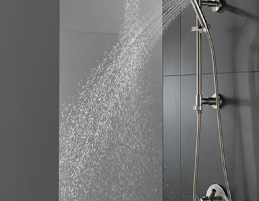 Delta emerge shower column