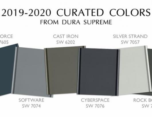 Dura Supreme new Curated Color cabinet Collection doors