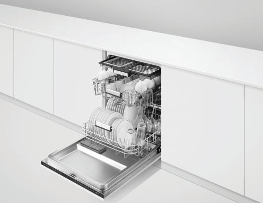 Fisher and Paykel Series 7 DishWasher open