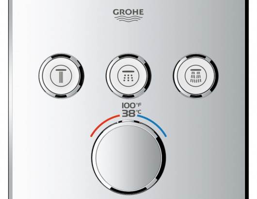 Grohe_SmartControl_shower_controls_concealed GrohTherm