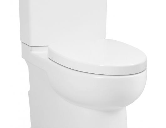 ICERA Malibu II Backoutlet Toilet Angled