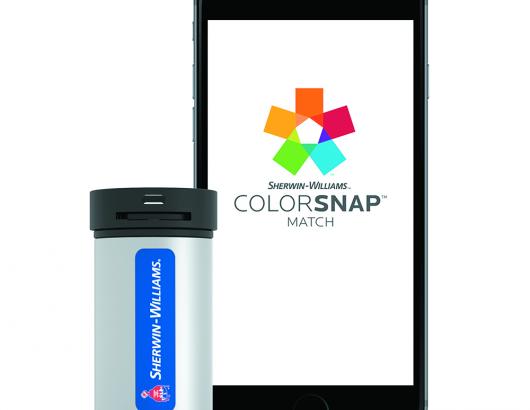 Sherwin Williams ColorSnap Match portable color matching iPhone Device