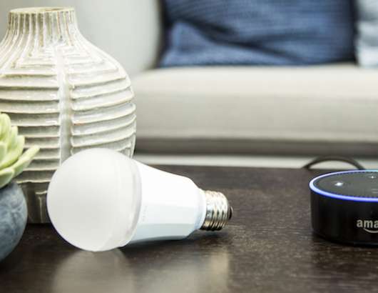 Ketra LED light bulb and Amazon Alexa