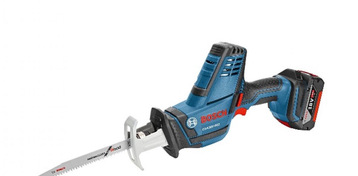 Bosch Power Tools 18-volt reciprocating power saw for tight spaces
