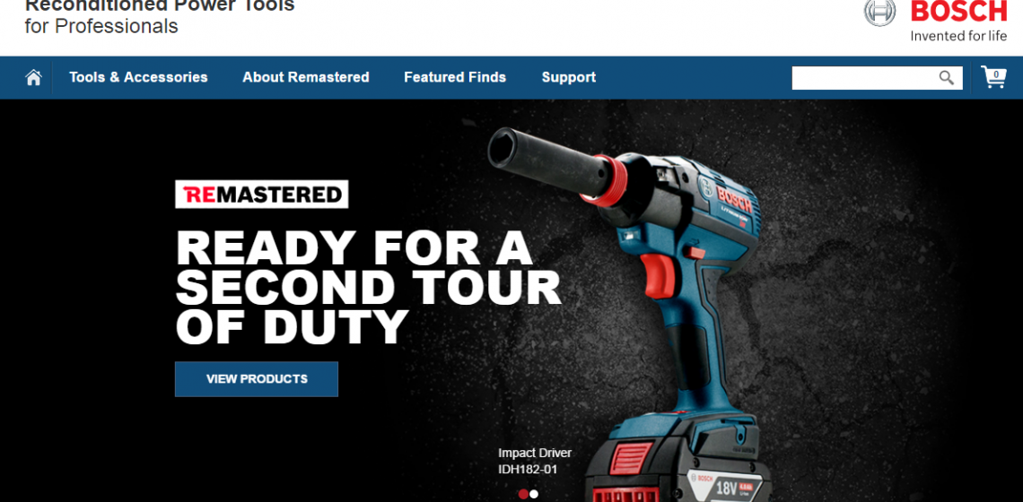 Bosch reconditioned tools