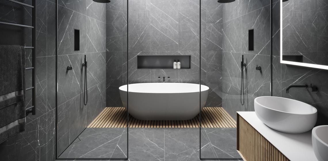 Easy Drain modern luxury bath