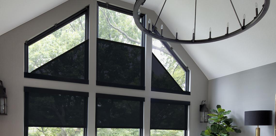 Draper Unveils Shading Solution for Angled Windows
