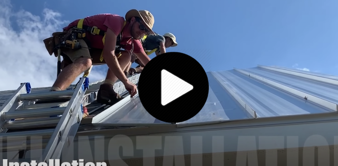 Heirloom Builders How to Install a metal roof video screenshot