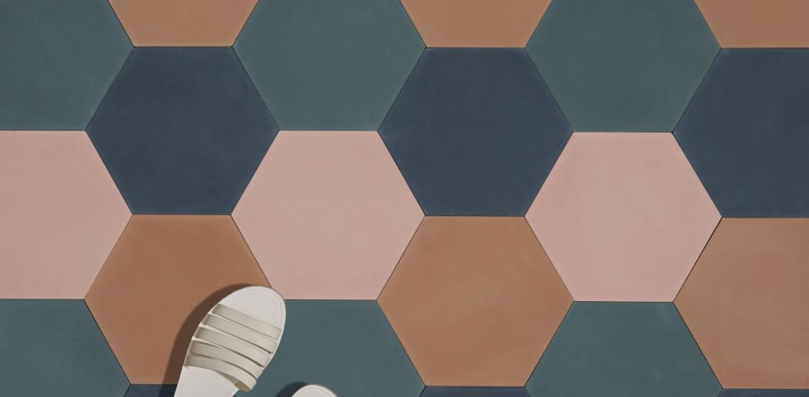 hexagon customizable tile