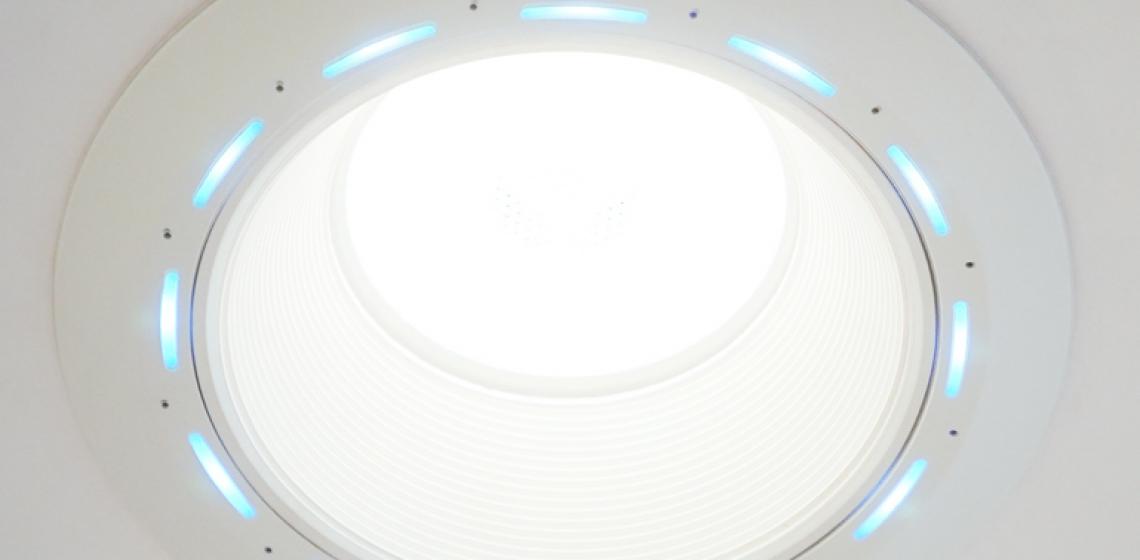 Juno Lighting Juno AI Smart Speaker Downlight with Alexa Built In installation.
