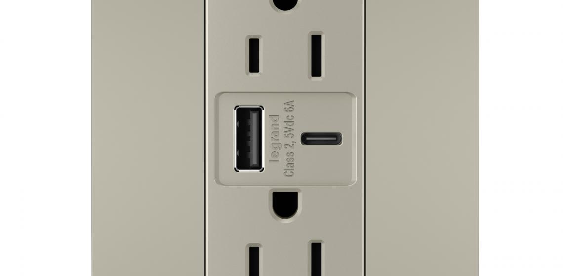  Legrand Ultra Fast USB Outlet Silo