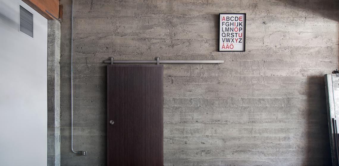 Architectural hardware manufacturer Krownlab and bamboo products maker Smith & Fong have launched a new high-end interior door system called PlybooDoor.