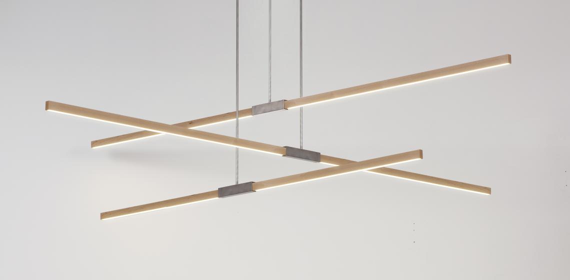 Stickbulb blends the simplicity of wood beams and the versatility of LEDs into a sleek, highly customizable lighting system.