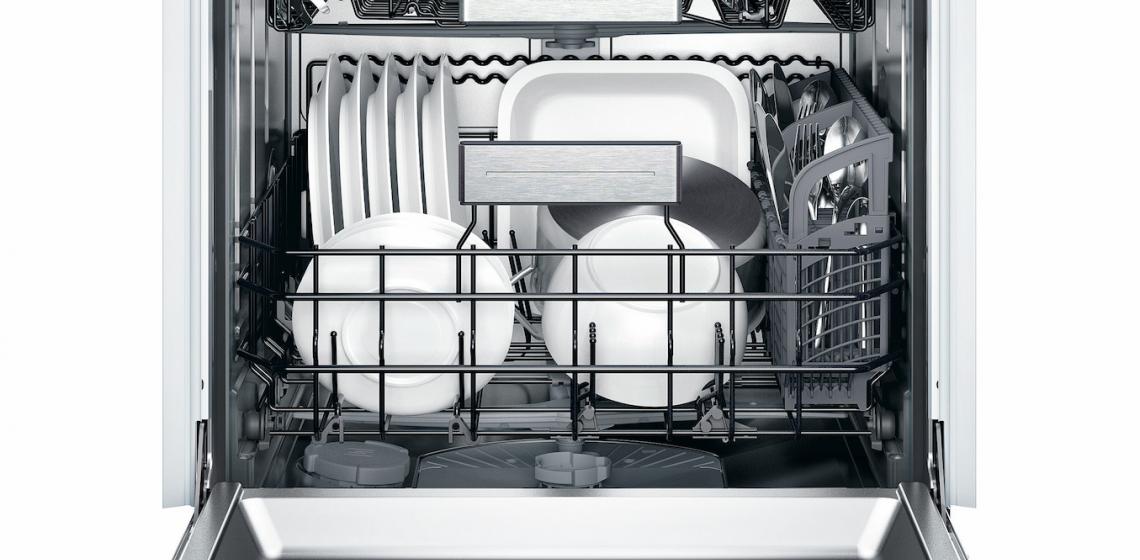 Thermador Star Sapphire Dishwasher Open