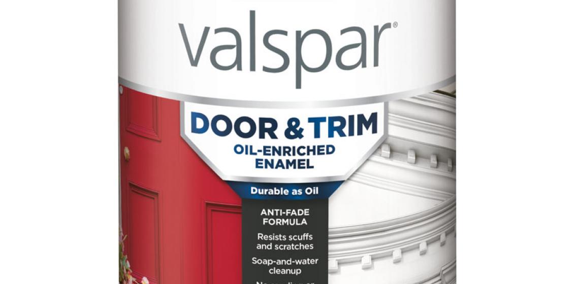 The brand’s new oil-enriched door and trim enamel features a formulation that delivers the durability and adhesion of an oil-based paint but with the ease of use and cleanup of latex, the company says. It offers anti-fade, stay-true color technology, all-weather protection, and a smooth application that dries to a semi-gloss finish. The paint comes in three ready-mixed hues and can be tinted to 1,000+ colors.