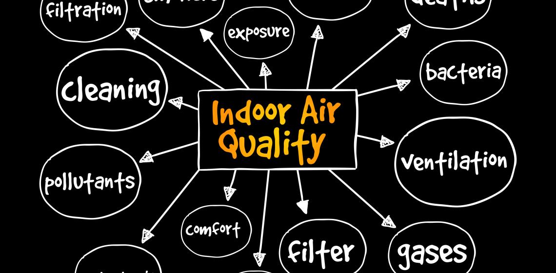 Indoor air quality is a concern in the home