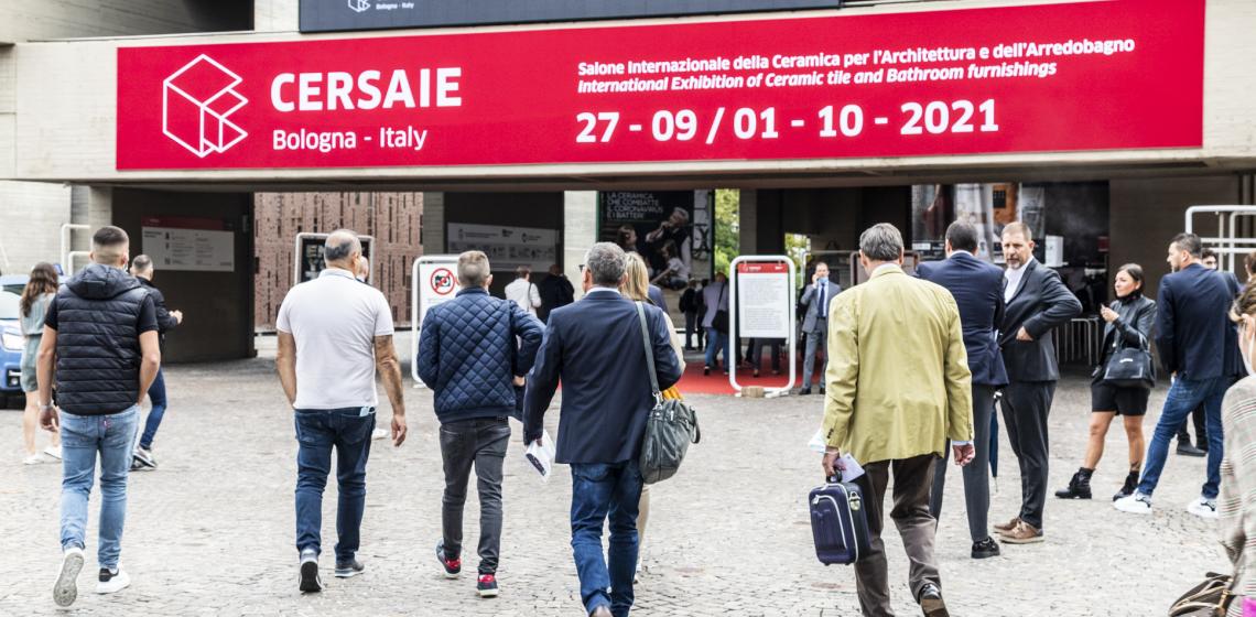 cersaie, Italy's biggest ceramic tile trade show, attracts thousands every year
