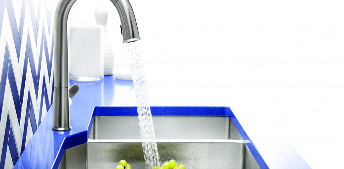 thanks to advancing technologies, performance and options for electronic faucets are better than ever.  Though the trend began in commercial bathrooms, hands-free faucets have proliferated to the residential side—and into the kitchen—with acceptance and availability growing over the past few years as sensors have improved and styles have evolved and expanded.