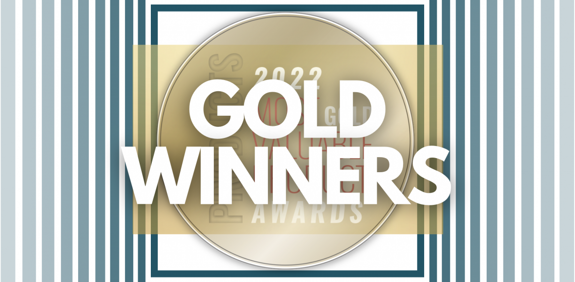 gold most valuable product award winners 2022