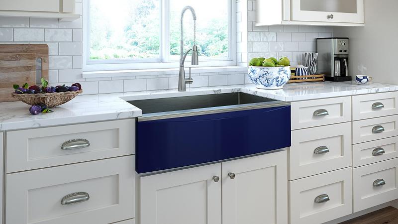 Elkay Apron front sink for farmhouses