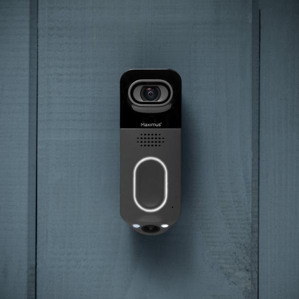 Maximus Lighting Answer DualCam Smart Video Doorbell lifestyle night