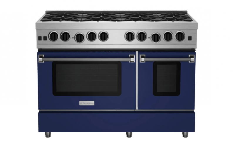 17 BlueStar 48 inch Culinary Series Range Blue