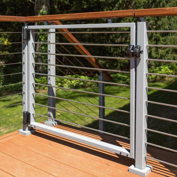 Viewrail wood railing