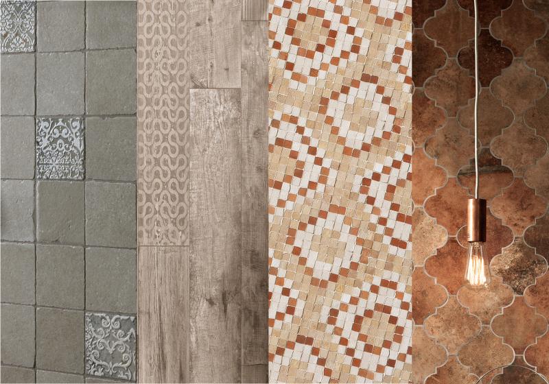 Rustic Modern tile trend examples