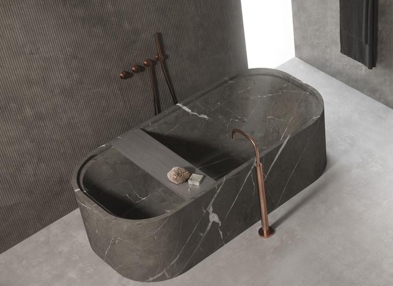 Piet Boone cocoon marble bathtub