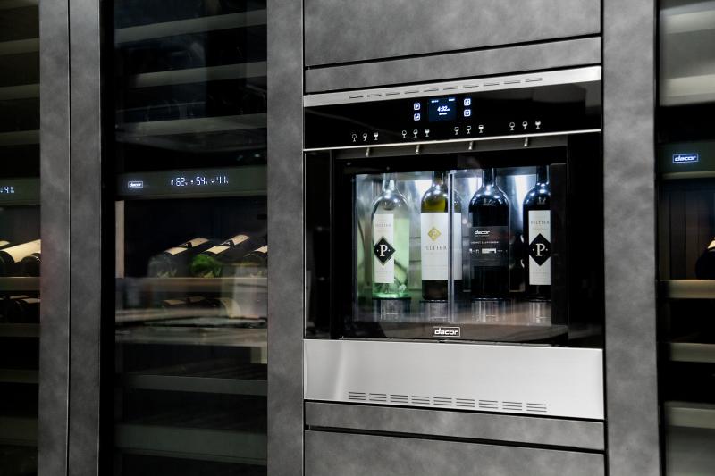 dacor wine fridge dispenser