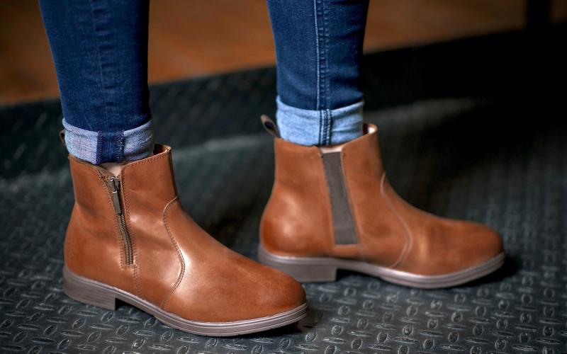 womens construction boots fashion