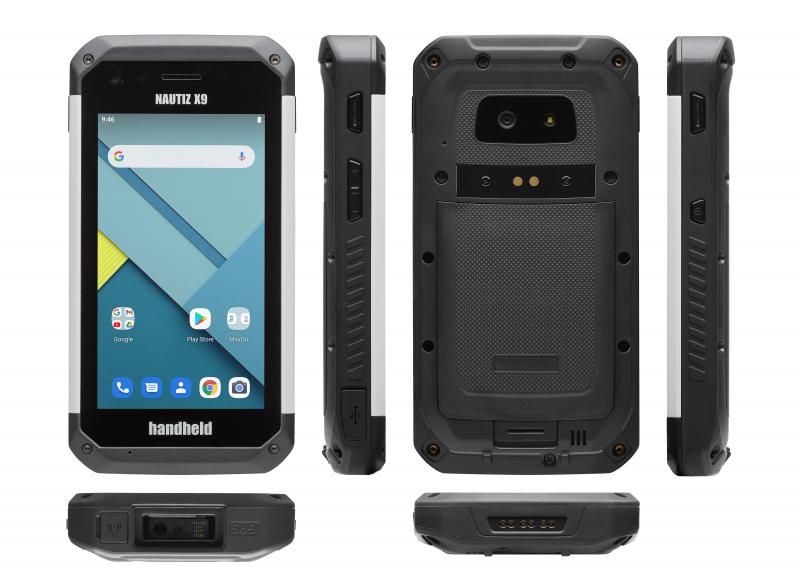 The new version of Handhelds ultra-rugged PDA, the NAUTIZ X9