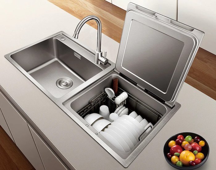 In-counter dishwasher